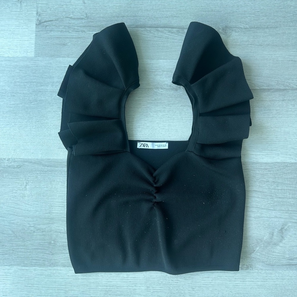 Zara Black Top